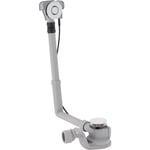 Desagüe de bañera Geberit con accionamiento PushControl, d52, 26 cm de longitud, con embellecedor